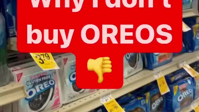 Do NOT buy Oreo cookies