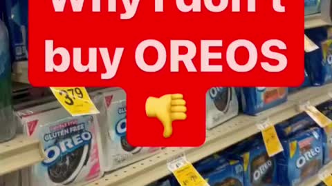 Do NOT buy Oreo cookies