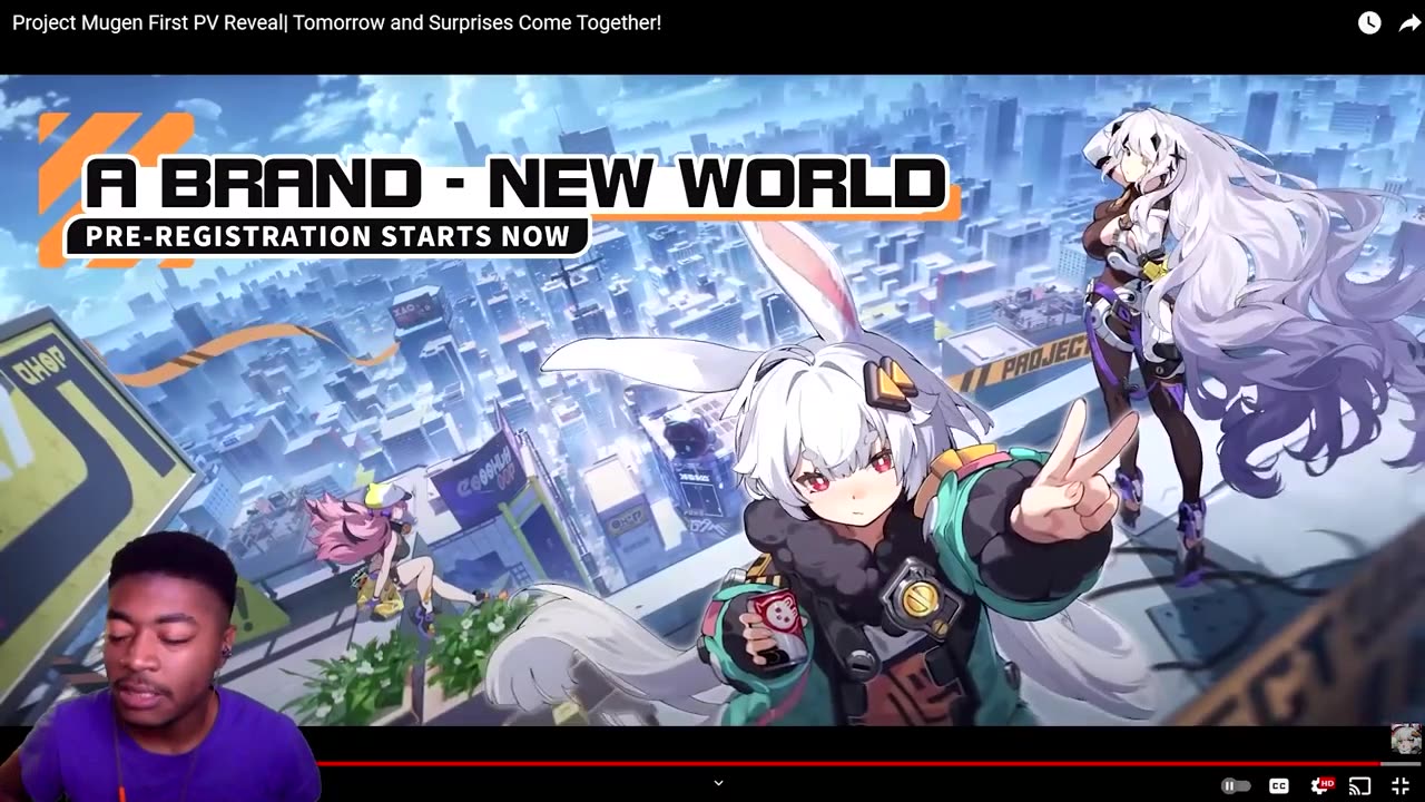 REACTION TO THE MUGEN TRAILER