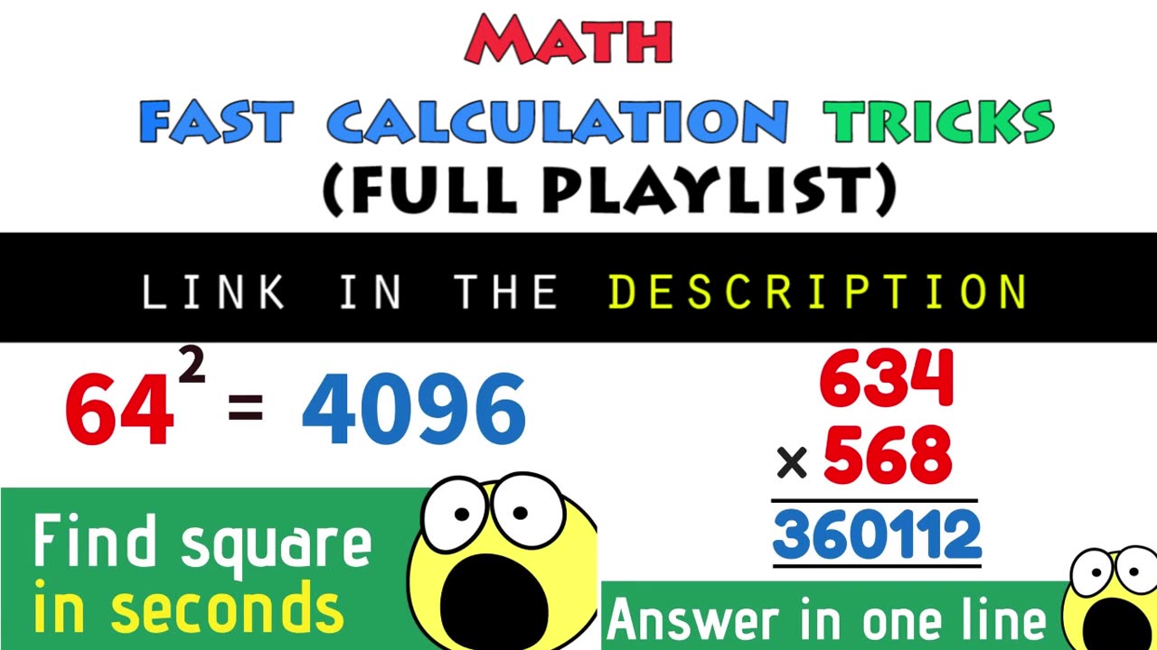 Math magic Calculation tips