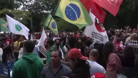 Brazil protesters march in Sao Paulo