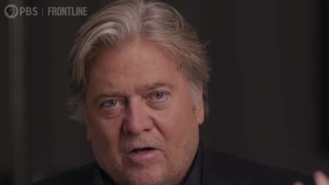 Steve Bannon Frontline Interview September 19, 2019.