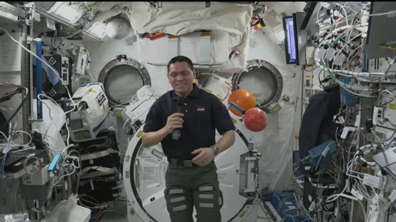 Expedition 69 Astronaut Frank Rubio Talks with ABC's Good morning America