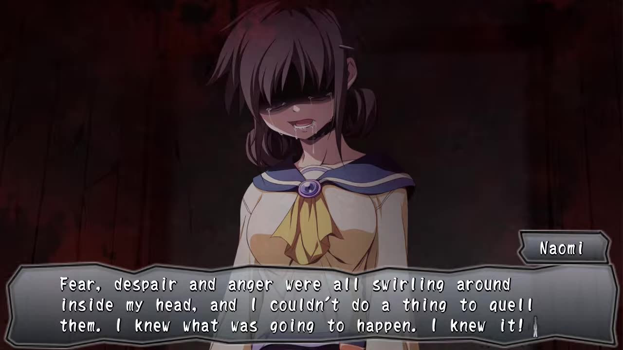 Corpse Party Book of Shadows chapter 1 seal Wrong ending 2