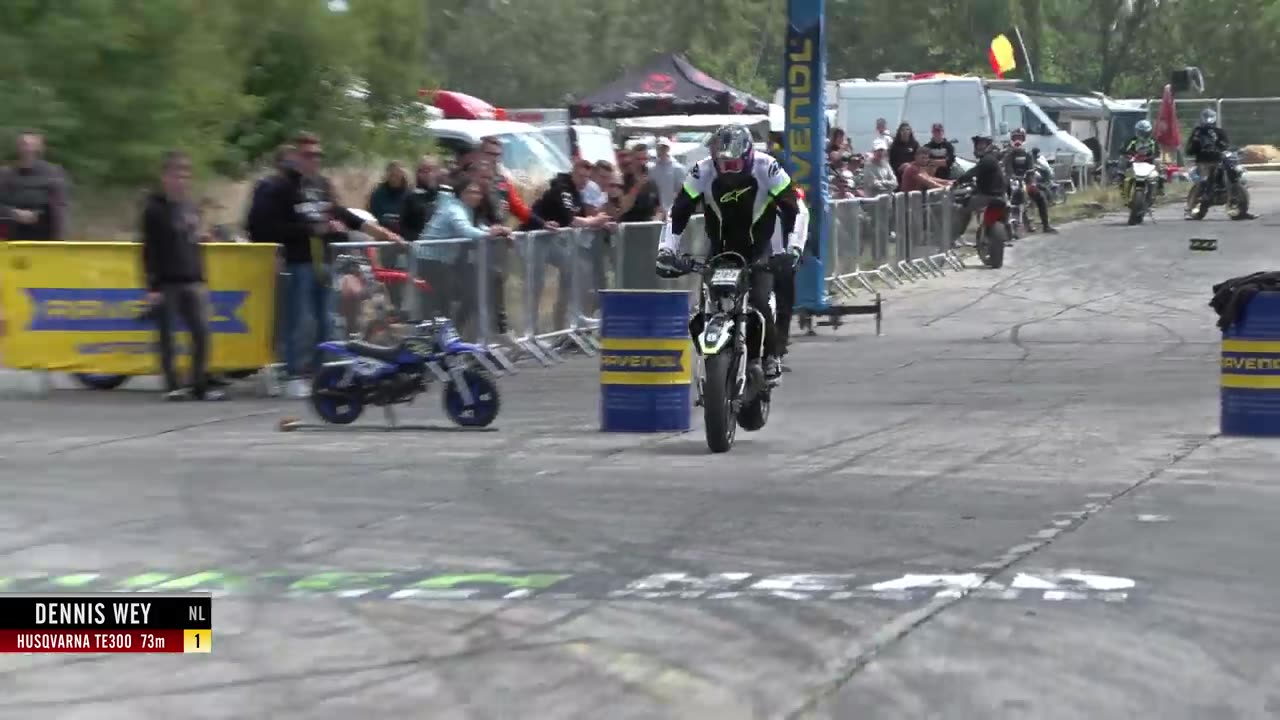 Longest Stoppie German Stunt Week 2022