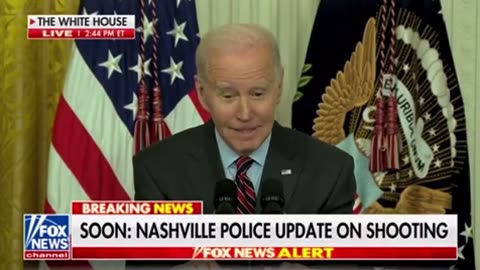 WTF: Biden Jokes About Ice Cream and "Good Looking Kids" Following School Shooting