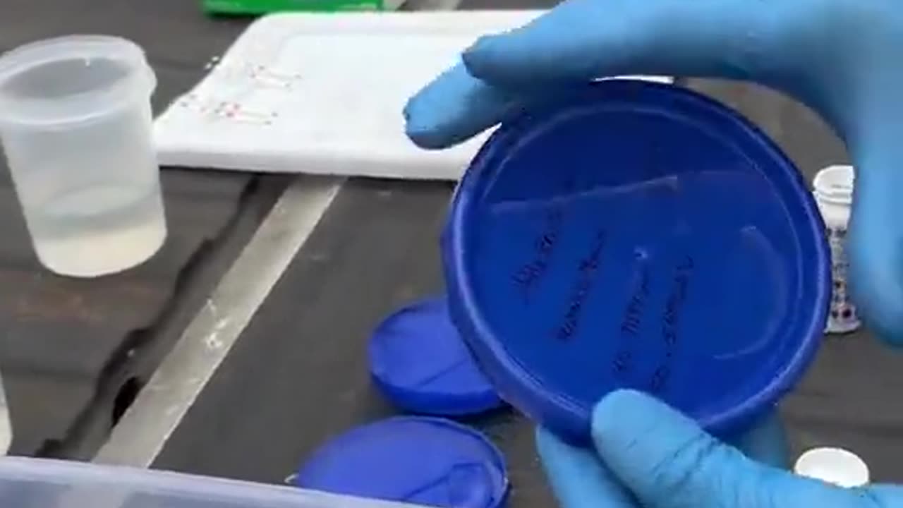 Interesting WATER test from near E. Palestine, Ohio