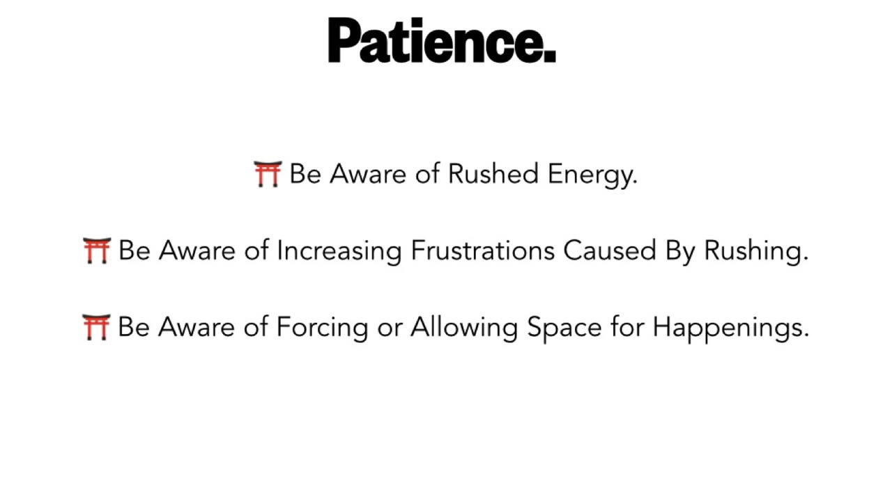 ⛩️ Japan: Mind + Trip [Patient]