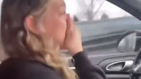 She got Caught Cheating whilst Driving Him Home