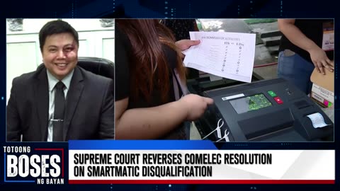 FULL INTERVIEW | Supreme Court reverses COMELEC resolution on Smartmatic disqualification