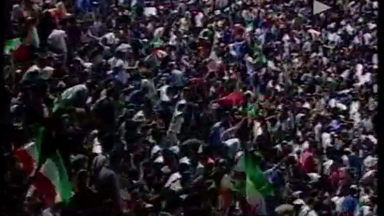 Iran v Germany, 2004, National anthems.