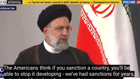 Iranian president on US sanction and development