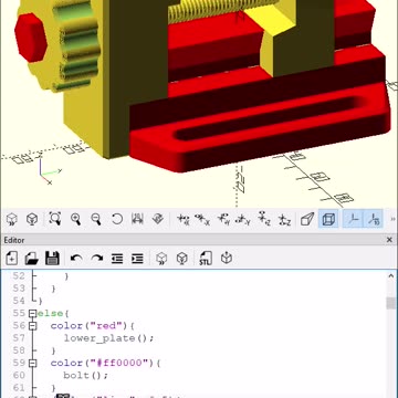 OpenScad: Color and Transparency