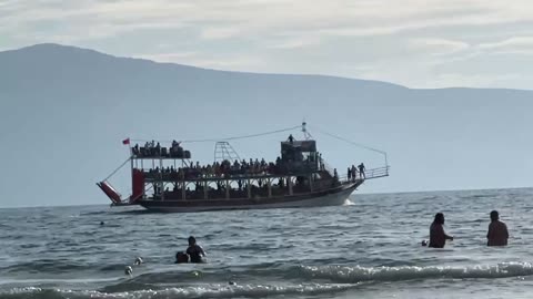 Pirate ship at vlora bay