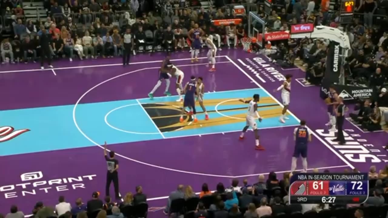 Portland Trail Blazers vs Phoenix Suns In Season Tournament Highlights| November 21 2023