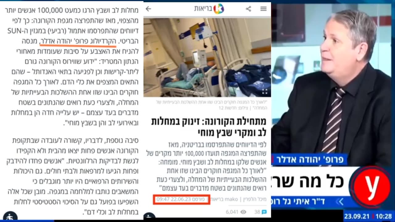 הקרדיולוג סוף סוף התעורר לפגיעות לב בעקבות חיסוני הקורונה