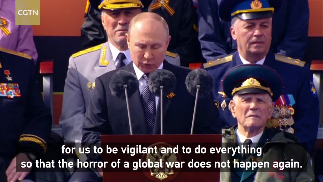 Putin: Everything must be done to avoid 'horror of global war'