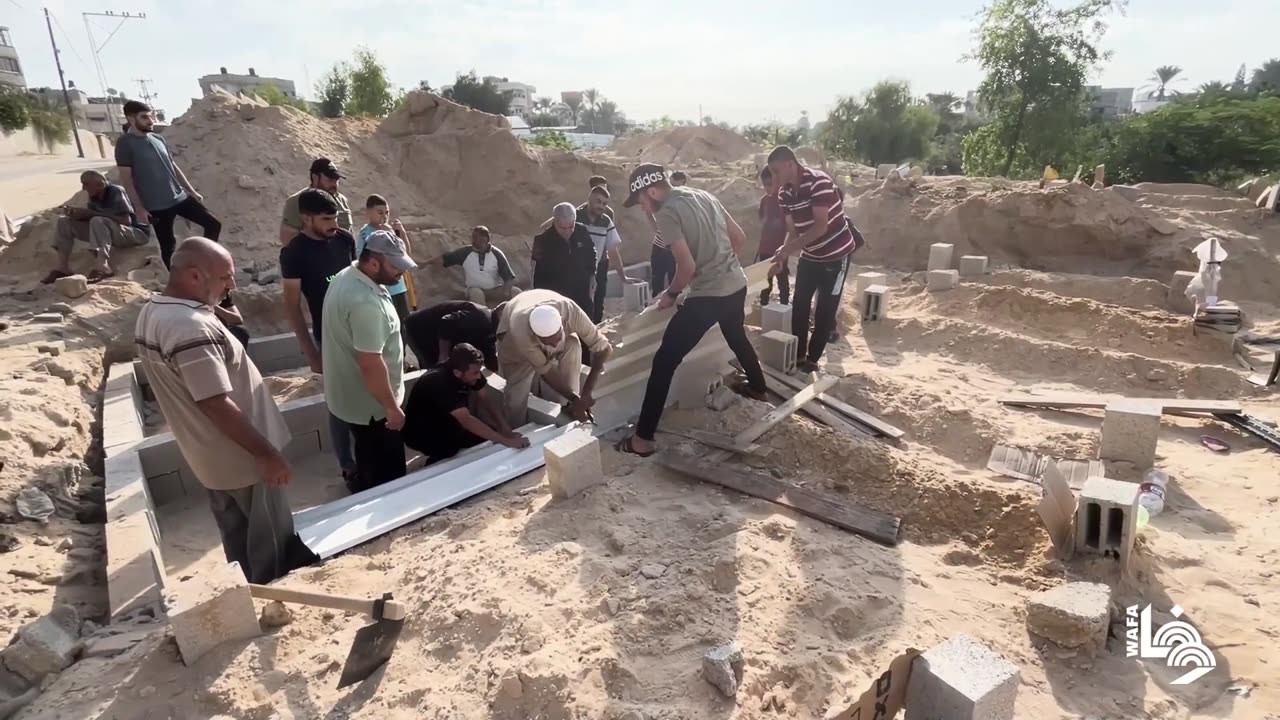Palestine on the grave