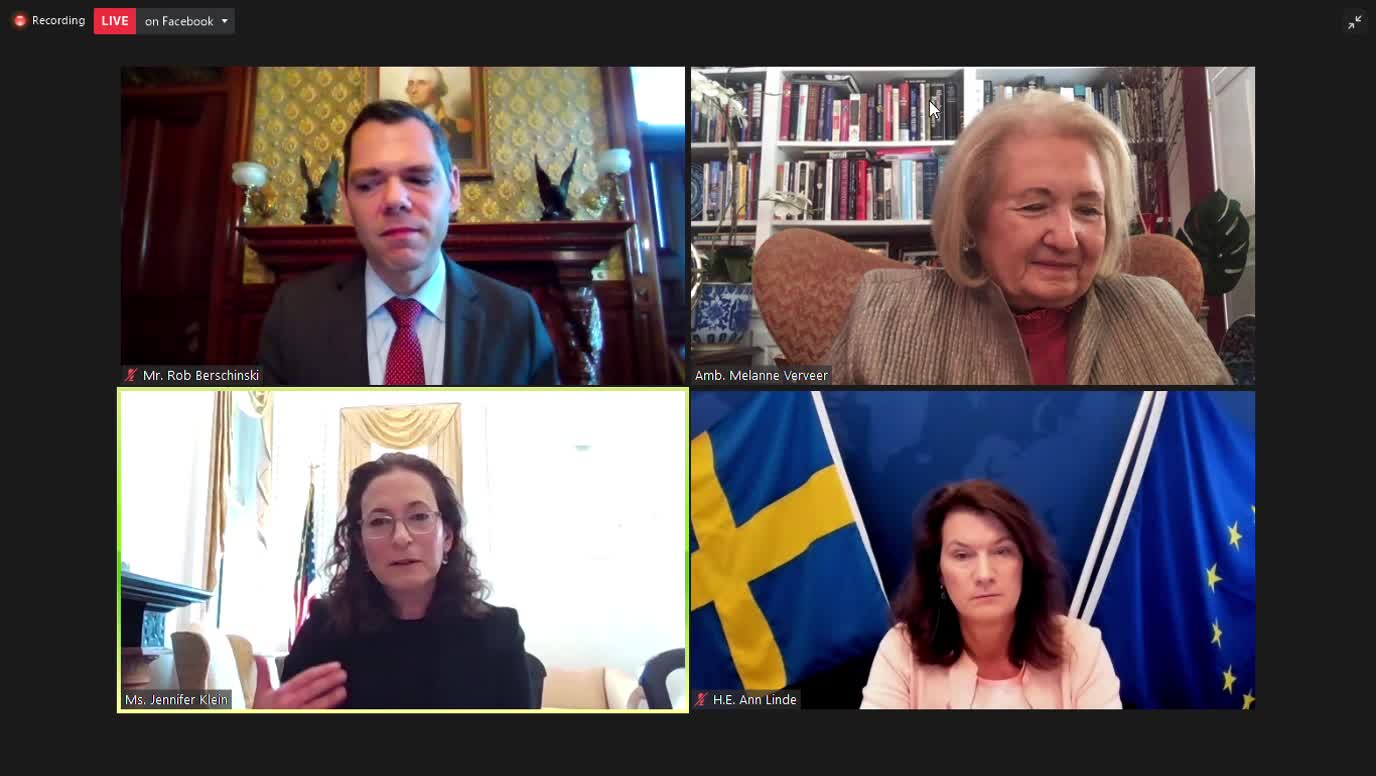 Promoting Gender Equality in Democracy: Feat. Sweden's Foreign Minister