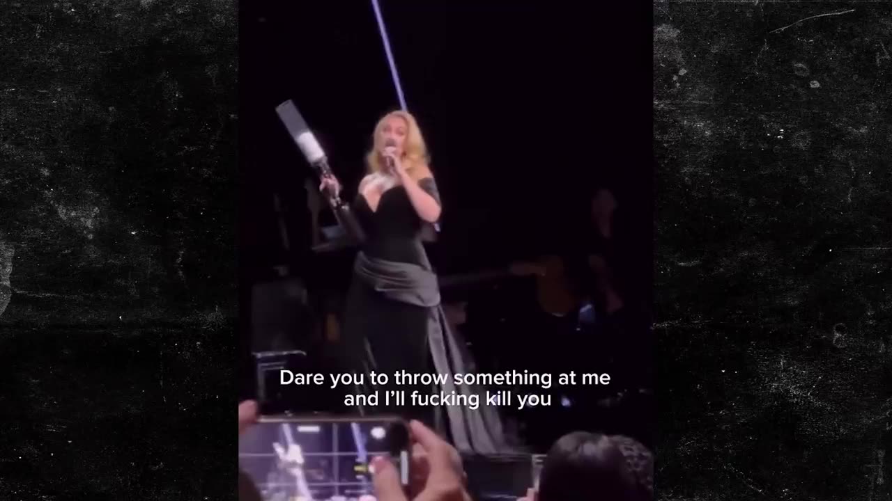 Adele Warns Fans, 'I'll F**king Kill You' If You Throw Things at Me During Vegas Show