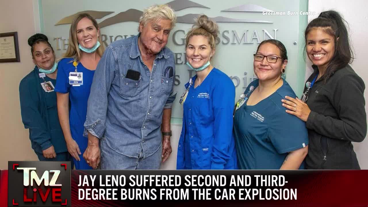 Jay Leno Discharged From Hospital TMZ Live