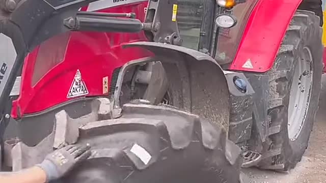 Cart tire replacement