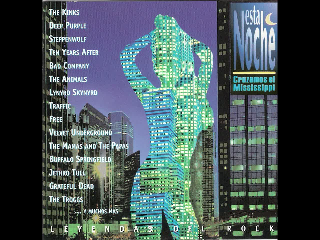 Es noche cruzamos el Mississippi 1.996 classic rock compilation CD