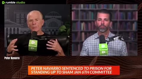 USA: Peter Navarro sentence to prison for standing up to sham Jan 6th committee!