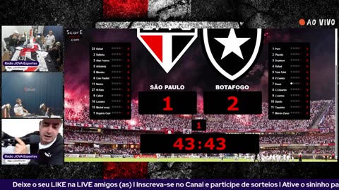 Cortes: Rádio JOVA Esportes: Segundo GOL do Botafogo l FORA CENI! FORA BELMONTE!