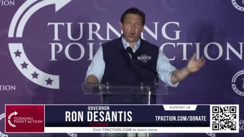 Gov DeSantis: We'll Never Ever Surrender To The Woke Mob