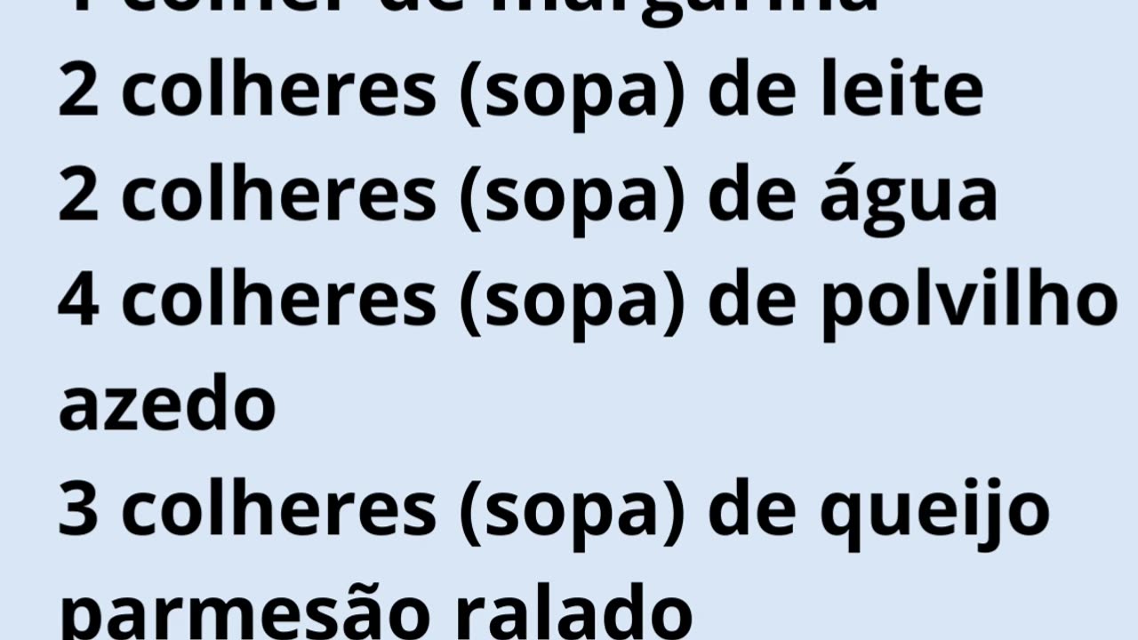 Pão de Queijo de Microondas