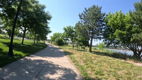 Urban and Coastline Cycling in Massachusetts - Dorchester Neighborhood of Boston