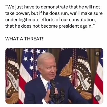 Biden threatens