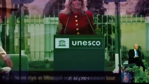 Jill Biden says they’re supposed to take care of their own but forget them the in same sentence 🤣