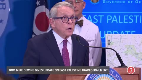 Ohio Gov. Mike DeWine on train derailment: The concern was this would be catastrophic