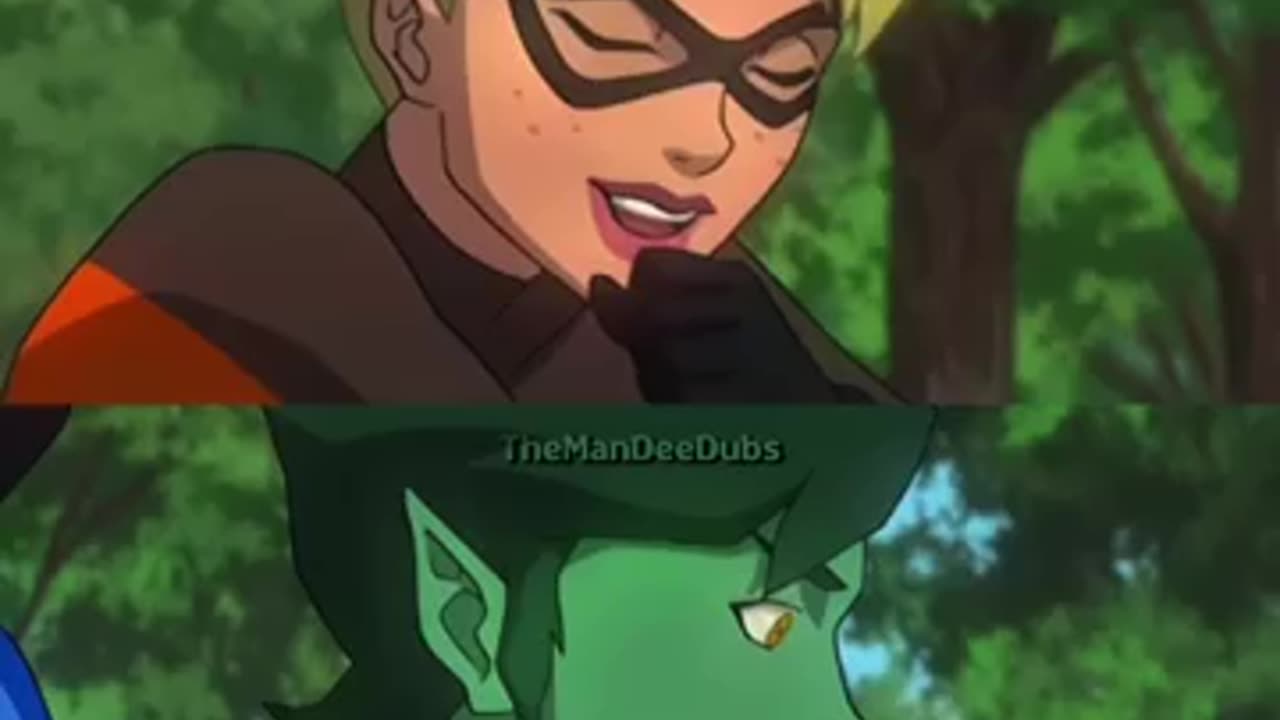 FREAKY StarFire!! 😏😳 - #shorts #youtubeshorts #teentitans #nightwing #starfire #batman #dccomics