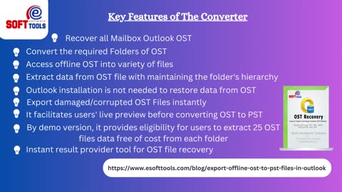 Export Offline OST to PST Files in Outlook