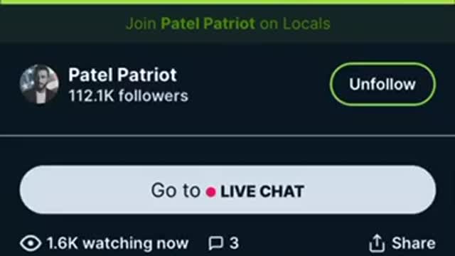 Badland 30/12/2022 Patel Patriot on news QAnon