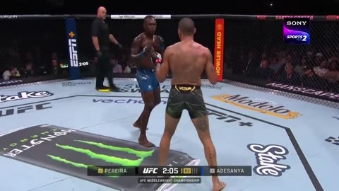 Alex Pereira vs Israel Adesanya|Highlights|UFC|9Apirl2023