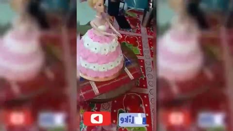 How to Make DollCake#How to Decorate DollCake #shorts#youtubeshorts#shortsfeed#@Susmita Banik