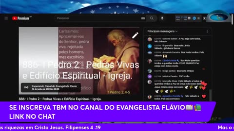 Canal Evidências - tHAdayOlvbc - I Pedro 2 - Pedras Vivas e Edifício Espiritual - Igreja. #886