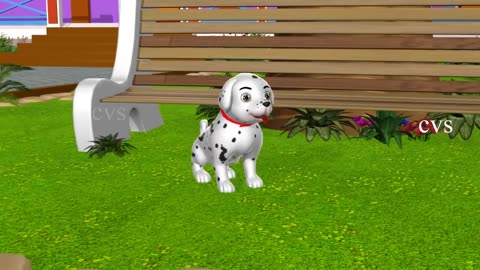 Johny had a Little Dog Nursery Rhyme - 3D Animation Nursery Rhymes and Songs for Children