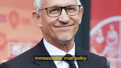 Gary Lineker, former England soccer star, removed from BBC show after critical tweets of UK