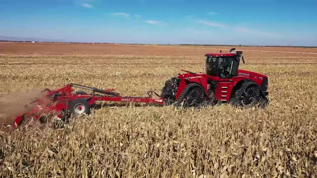 We drove over 2000HP of AFS CONNECT STEIGERS!|Behind the scenes CASE IH testing grounds