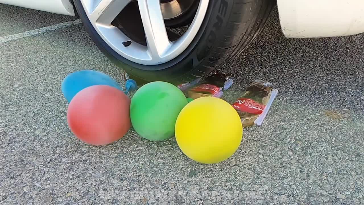 Crushing Crunchy & Soft Things by Car - Satisfying videos Compilation