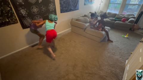 Siblings Wrestling featuring Alyssa, Amiyah and Tre