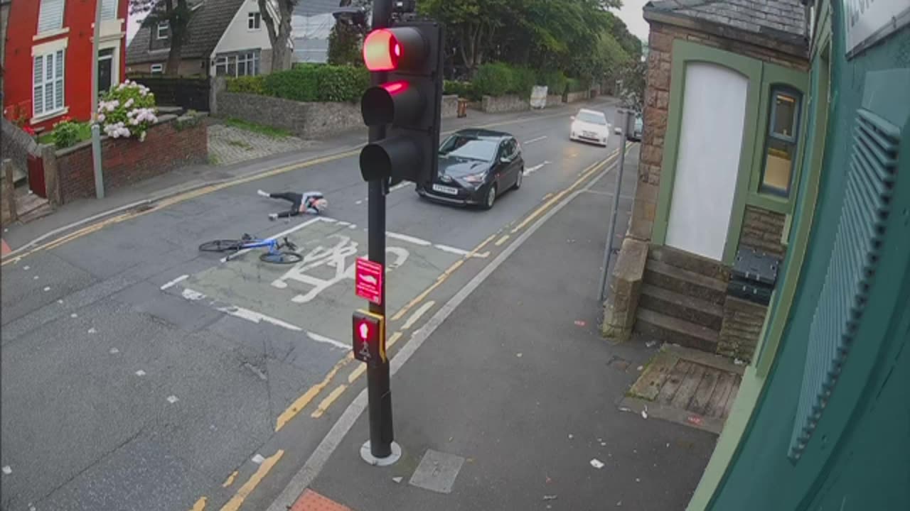 Cyclist Got Knocked Down 2023