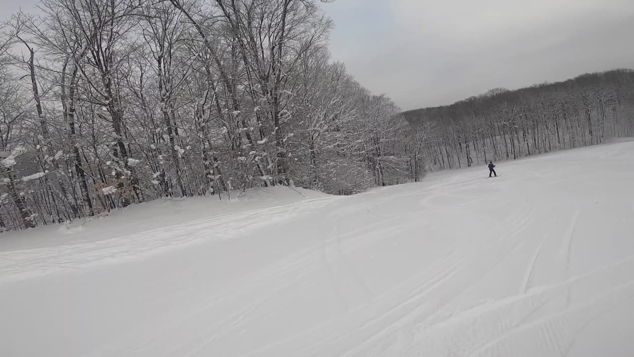 Katie's First Time Skiing