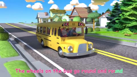 Wheels on the Bus | CoComelon Nursery Rhymes & Kids Songs