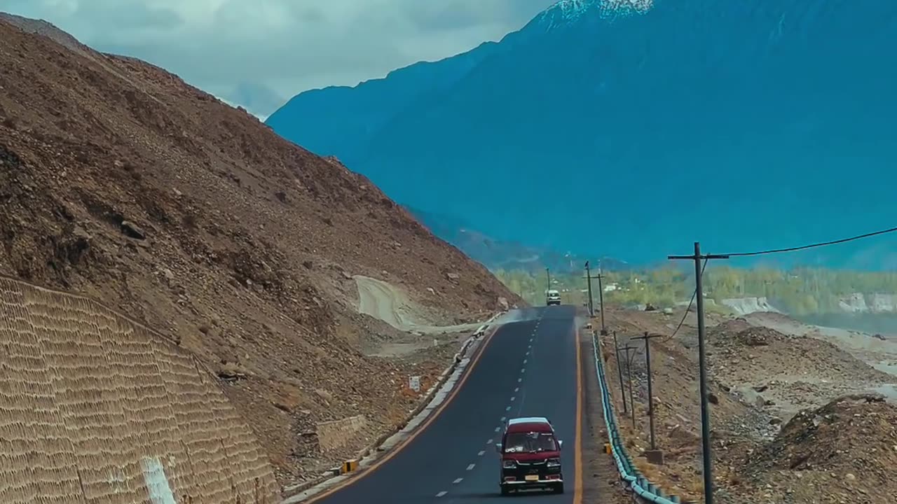 Beutiful view of road
